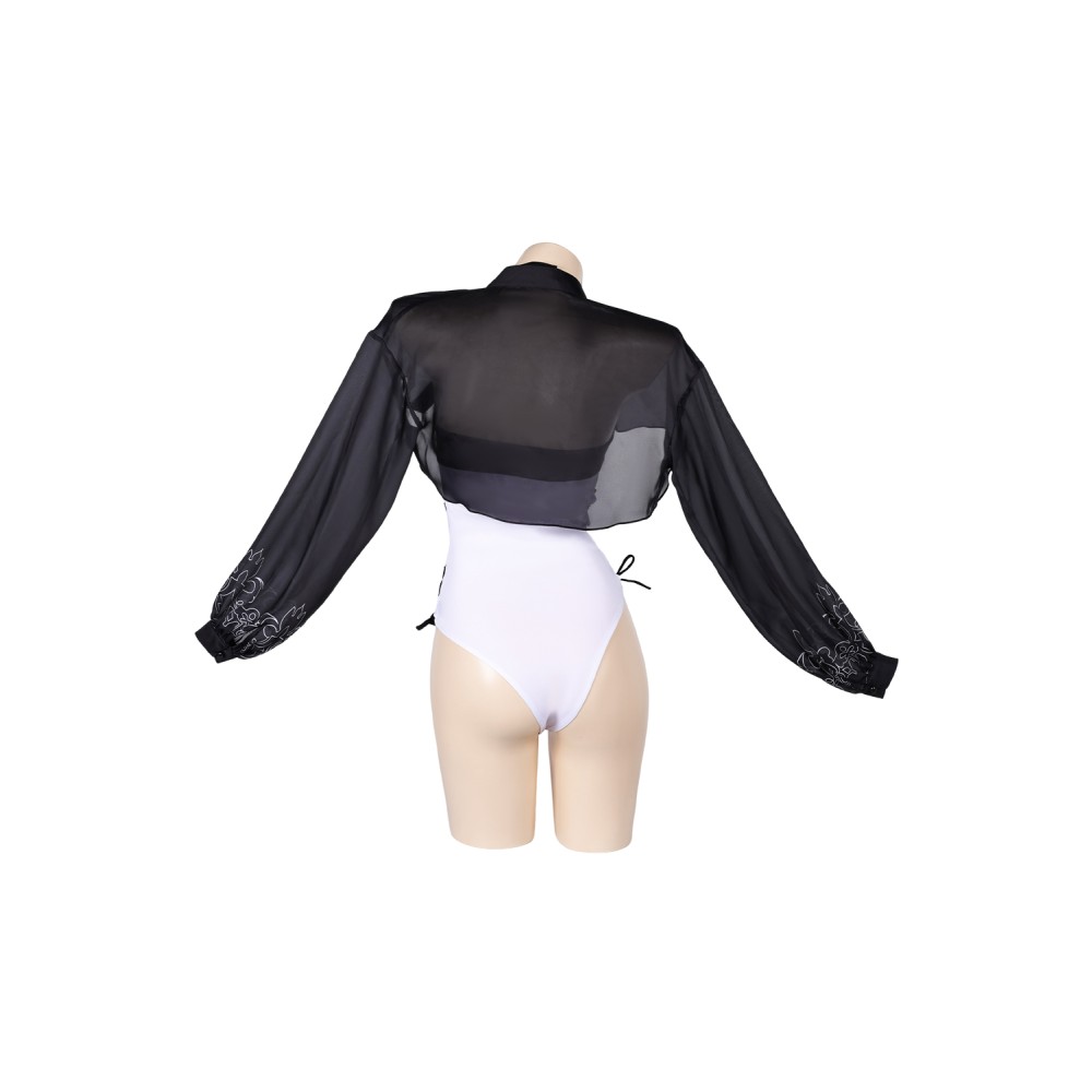 NieR:Automata No2 Type B Ver1.1a Swimsuit Suit Original Design Cosplay Costume Halloween Carnival Outfit