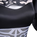 NieR:Automata 2B Women Black Wedding Dress Cosplay Costume Halloween Carnival Outfit