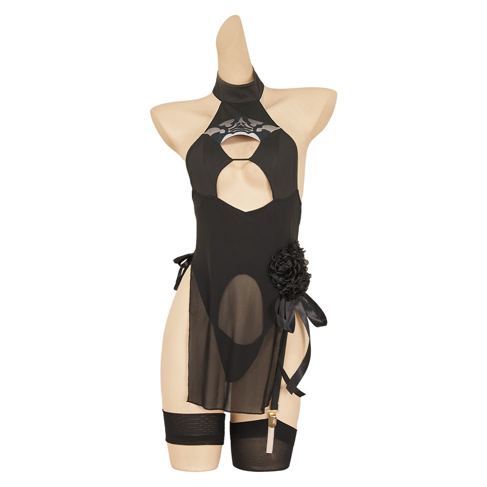 NieR: Automata 2B Sexy Swimsuit Set Party Cosplay Costume Halloween Carnival