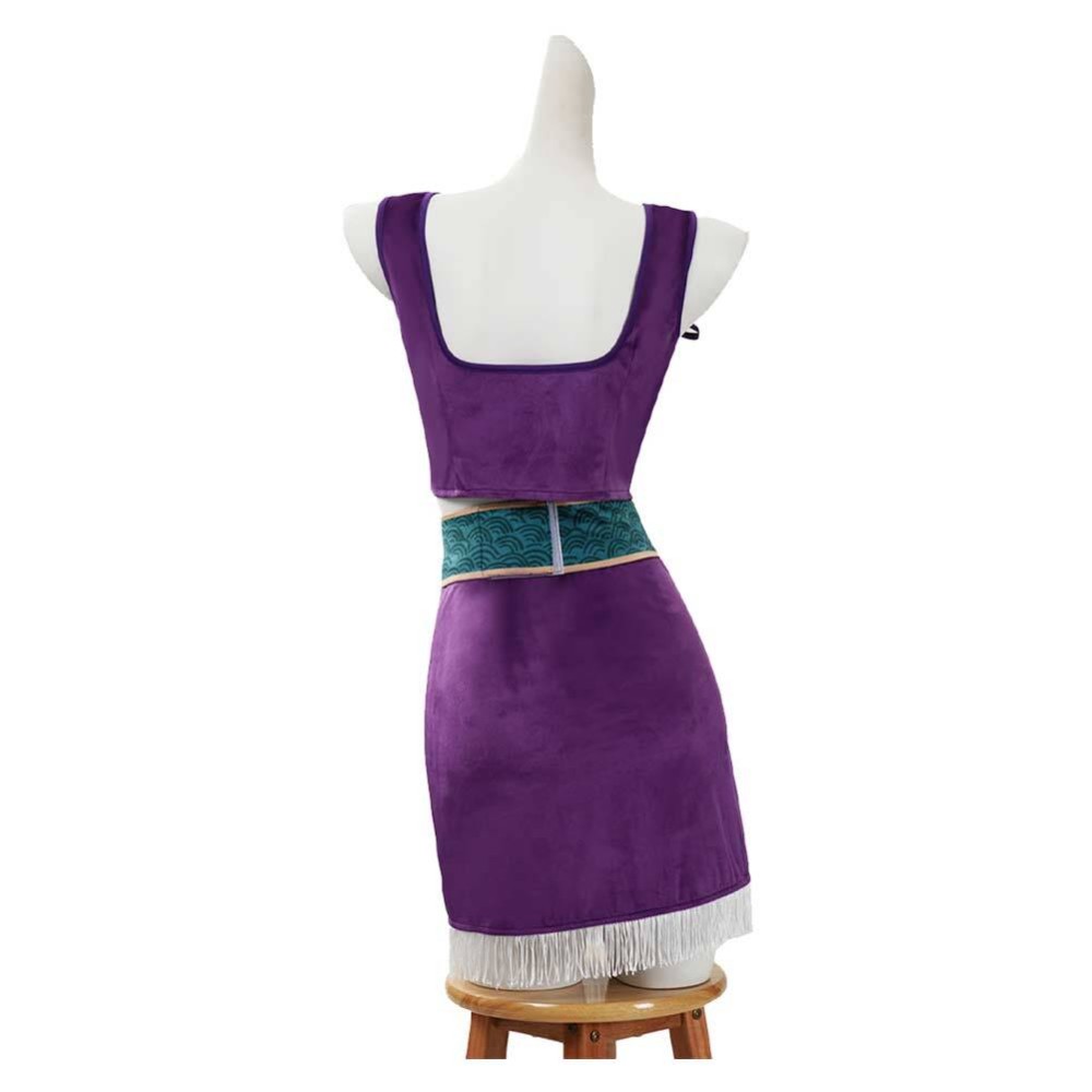 Nico Robin Women Purple Cosplay Costume Halloween Carnival Outfit