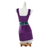 Nico Robin Women Purple Cosplay Costume Halloween Carnival Outfit