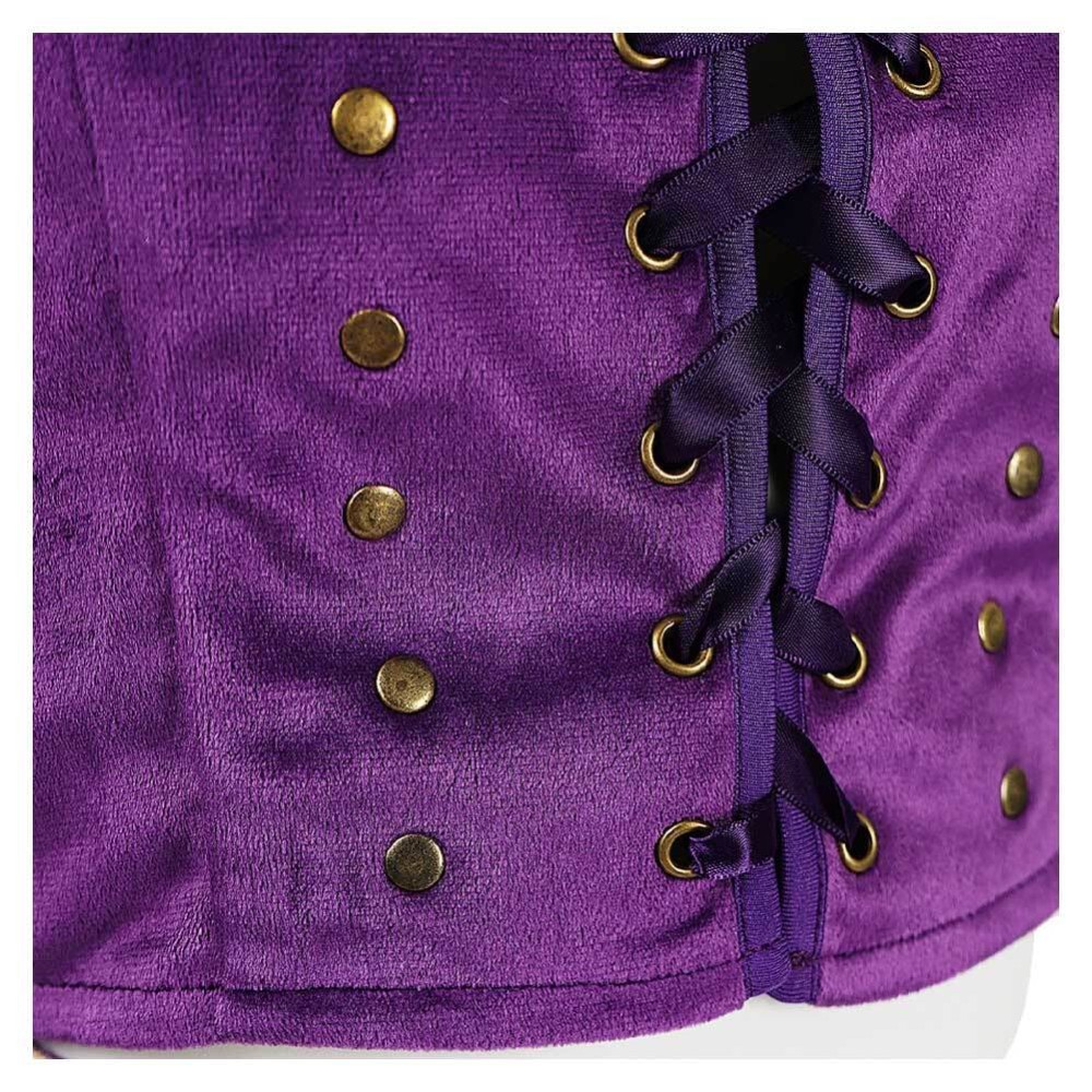 Nico Robin Women Purple Cosplay Costume Halloween Carnival Outfit
