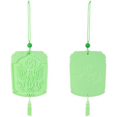 Nezha 2 (2025) Green Emerald Pendant Accessories Cosplay Costume Halloween Carnival