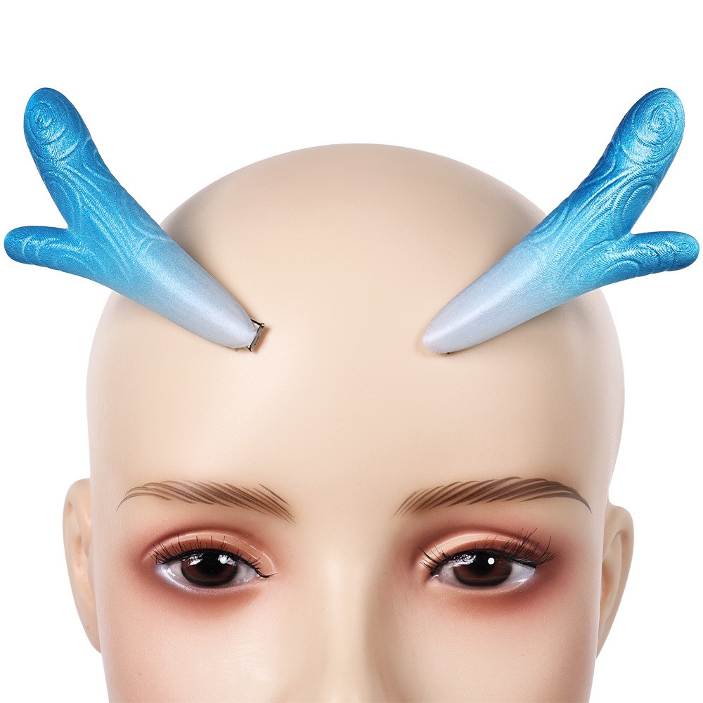 Nezha (2025) Dragon Horn Headband Accessories Cosplay Costume Halloween Carnival