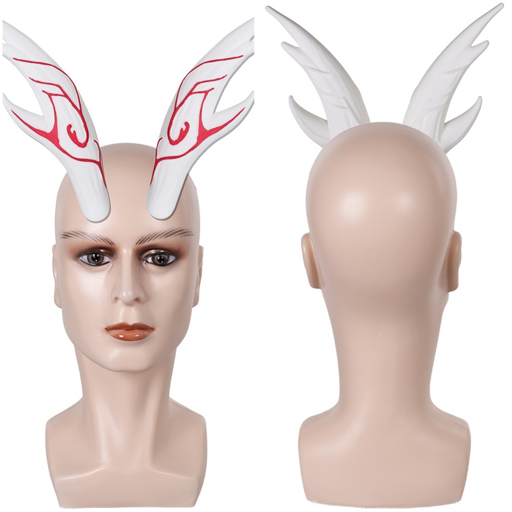 Nezha (2025) Dragon Horn Headband Accessories Cosplay Costume Halloween Carnival