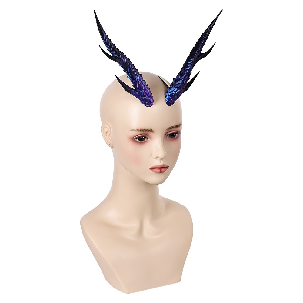 Nezha (2025) Dragon Horn Headband Accessories Cosplay Costume Halloween Carnival