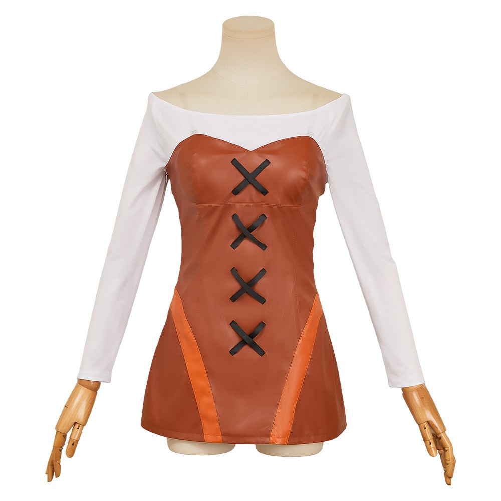 New Panty and Stocking Panty Anarchy Women Bodycon Dress Party Cosplay Costume Halloween Carnival