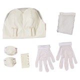 New Panty and Stocking Gunsmith White Jumpsuit Party Cosplay Costume Halloween Carnival