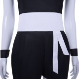 Nouveau costume de cosplay pour la fête Panty & Stocking avec Garterbelt en polyuréthane V2 pour Halloween et carnaval