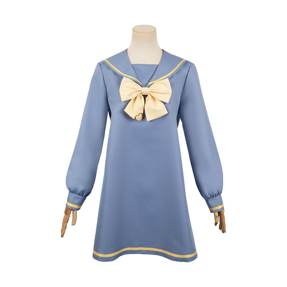 NEEDY GIRL OVERDOSE KAngel Blue Dress Suit Cosplay Costume Halloween Carnival Outfit