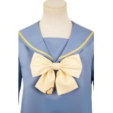NEEDY GIRL OVERDOSE KAngel Blue Dress Suit Cosplay Costume Halloween Carnival Outfit