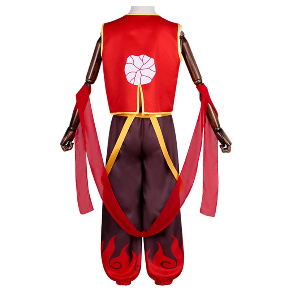 Ne Zha 2 Ne Zha Kids Children Red Cosplay Costume Halloween Carnival Outfit