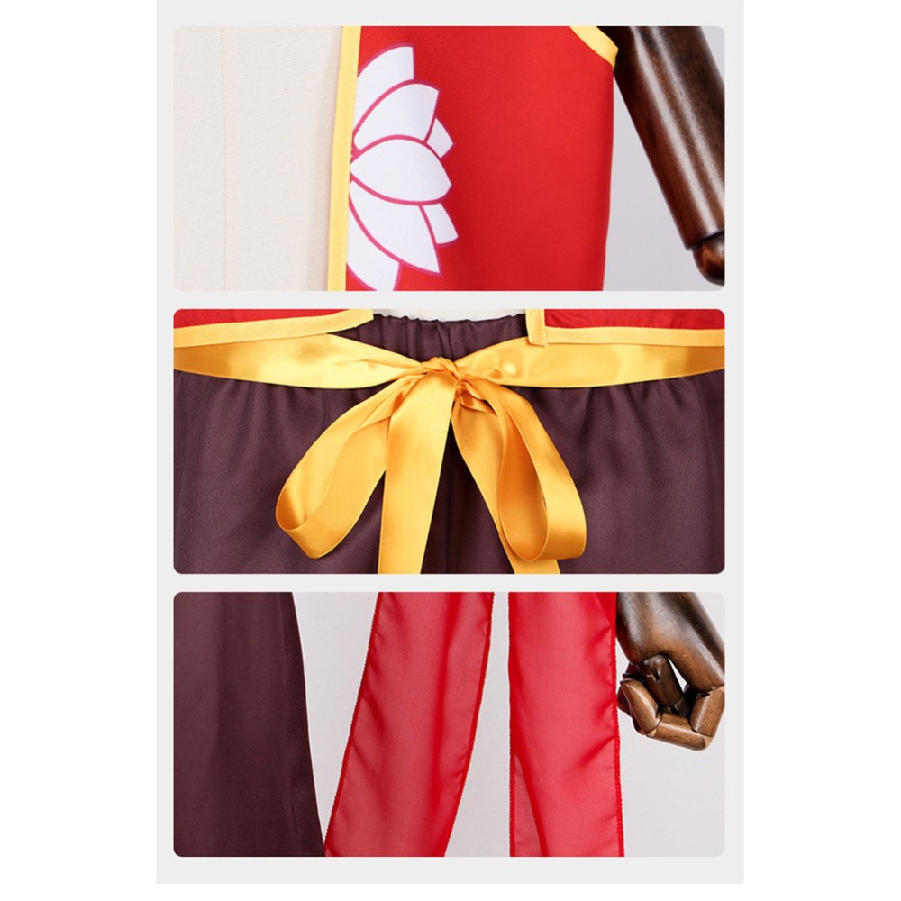 Ne Zha 2 Ne Zha Kids Children Red Cosplay Costume Halloween Carnival Outfit