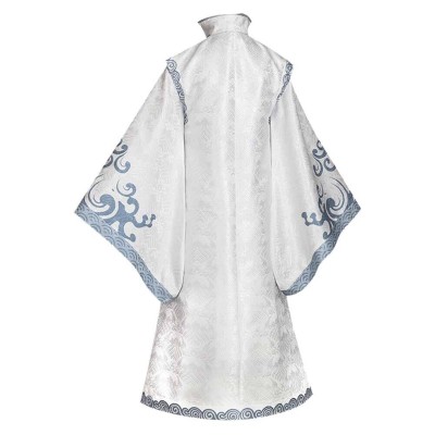Ne Zha 2 (2025) Ao Bing Kids Children White Hanfu Cosplay Costume Halloween Carnival Outfit
