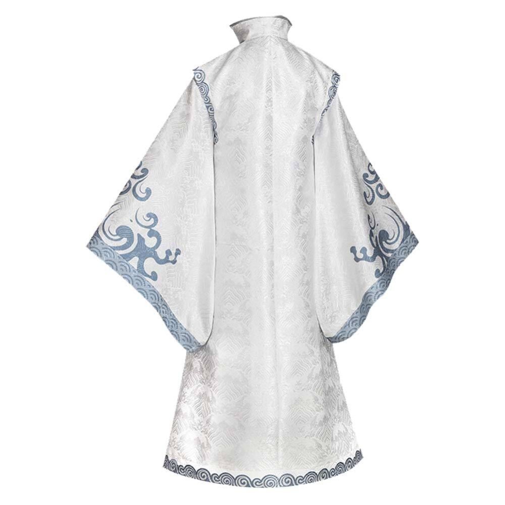 Ne Zha 2 (2025) Ao Bing Kids Children White Hanfu Cosplay Costume Halloween Carnival Outfit