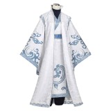 Ne Zha 2 (2025) Ao Bing Kids Children White Hanfu Cosplay Costume Halloween Carnival Outfit