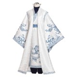 Ne Zha 2 (2025) Ao Bing Kids Children White Hanfu Cosplay Costume Halloween Carnival Outfit