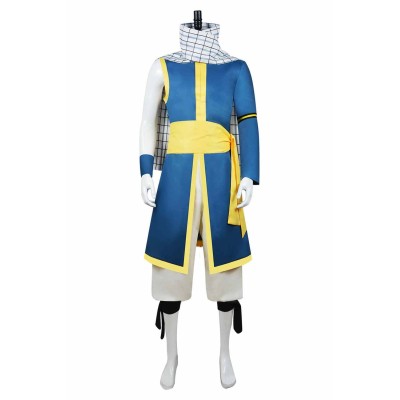 Natsu Dragneel Suit Cosplay Costume Halloween Carnival Outfit