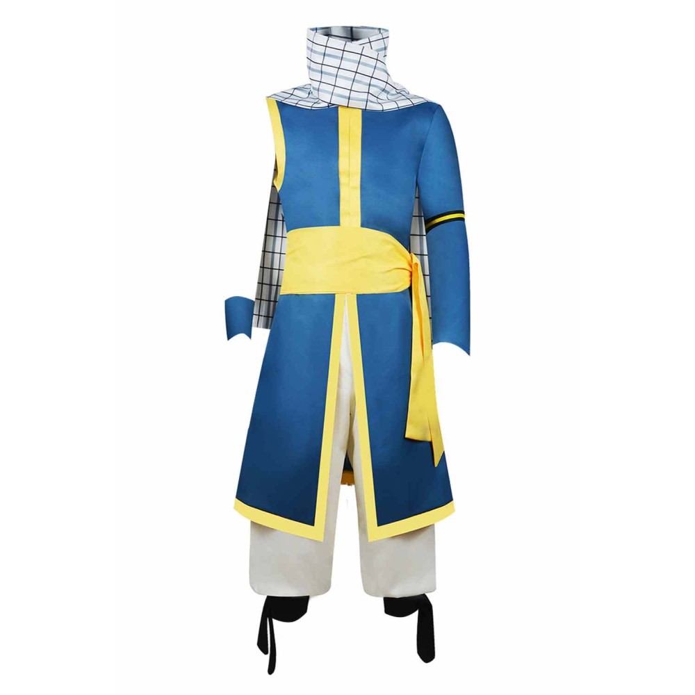 Natsu Dragneel Suit Cosplay Costume Halloween Carnival Outfit