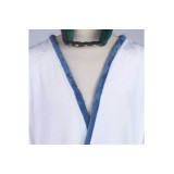National Lampoon's Vacation Cousin Eddie Bathrobe With Belt Hat Suit Cosplay Costume Halloween Carnival Outfit
