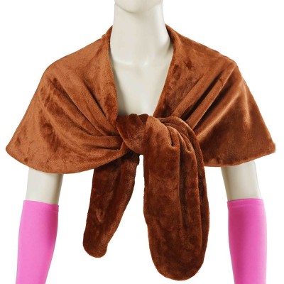 National Lampoon's Christmas Vacation Clark Shawl Hat Cloves 3 Pcs Christmas Cosplay Costume Halloween Carnival Outfit