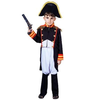 Costume de fête pour enfants Napoleon 2023, costume de cosplay, tenue pour Halloween et carnaval.