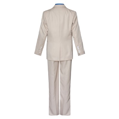 Nanami Kento White Suit Cosplay Costume Halloween Carnival Outfit