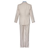 Nanami Kento White Suit Cosplay Costume Halloween Carnival Outfit