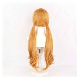 Nami Yellow Twin Ponytail Wig Heat Resistant Synthetic Hair Party Props Cosplay Costume Halloween Carnival