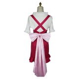 Nami Femmes Robe Rose Costume Cosplay Halloween Carnaval Tenue