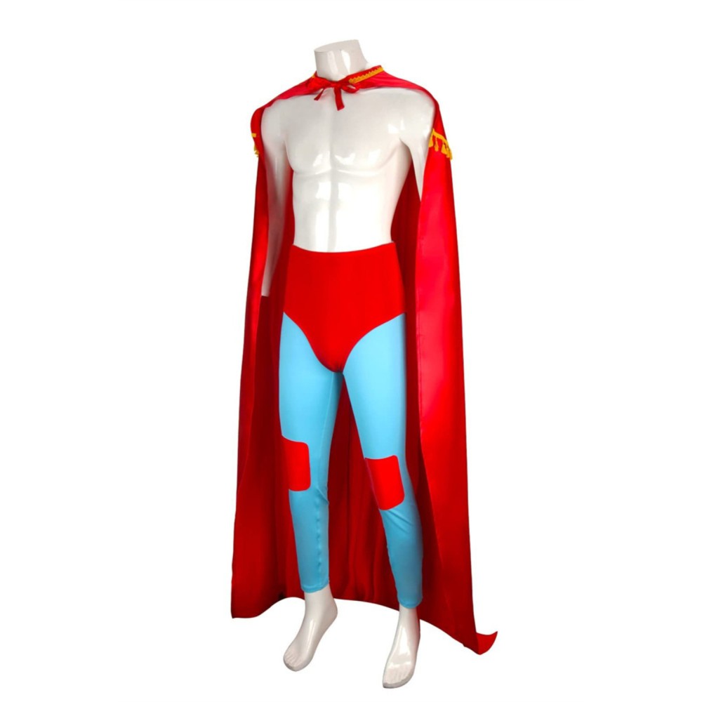 Robe de lutteur Nacho Libre Jack Black Costume de cosplay Halloween Carnaval