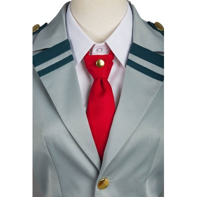 My Hero Academia Tsuyu Ochaco Uraraka School Uniform Suit Cosplay Costume Halloween Carnival Outfit