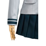 My Hero Academia Tsuyu Ochaco Uraraka School Uniform Suit Cosplay Costume Halloween Carnival Outfit