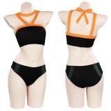 My Hero Academia Bakugou Katsuki Swimsuit Suit Cosplay Costume Halloween Carnival Outfit