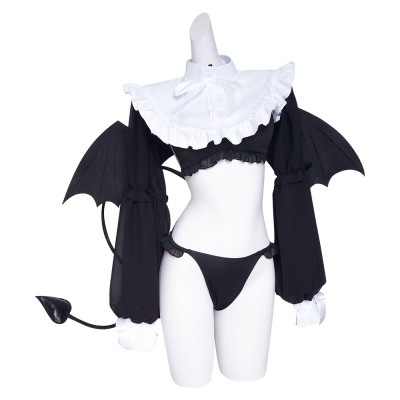 My Dress up Darling Marin Kitagawa Liz-kyun Devil Party Cosplay Costume Halloween Carnival Outfit