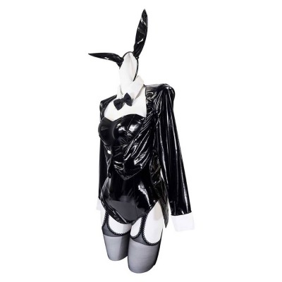 Mon Costume de Fête Cosplay Marin Kitagawa Black Bunny Girl pour Halloween Carnaval