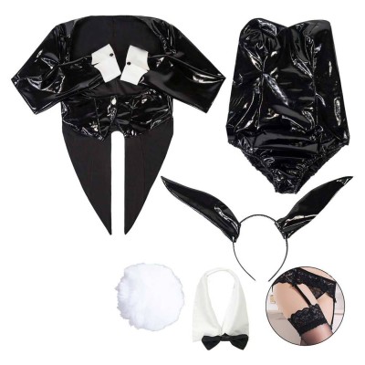 Mon Costume de Fête Cosplay Marin Kitagawa Black Bunny Girl pour Halloween Carnaval
