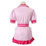 My Dress-Up Darling Kitagawa Marin Pink Maid Dress Cosplay Costume Halloween Carnival Outfit