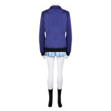 Mon costume de cosplay de fête d'Halloween de l'uniforme scolaire bleu de Kitagawa Marin de My Dress-Up Darling.
