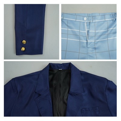 Mon Costume de Cosplay de Gojo Wakana en Uniforme Scolaire pour la Fête DK, Déguisement d'Halloween et de Carnaval