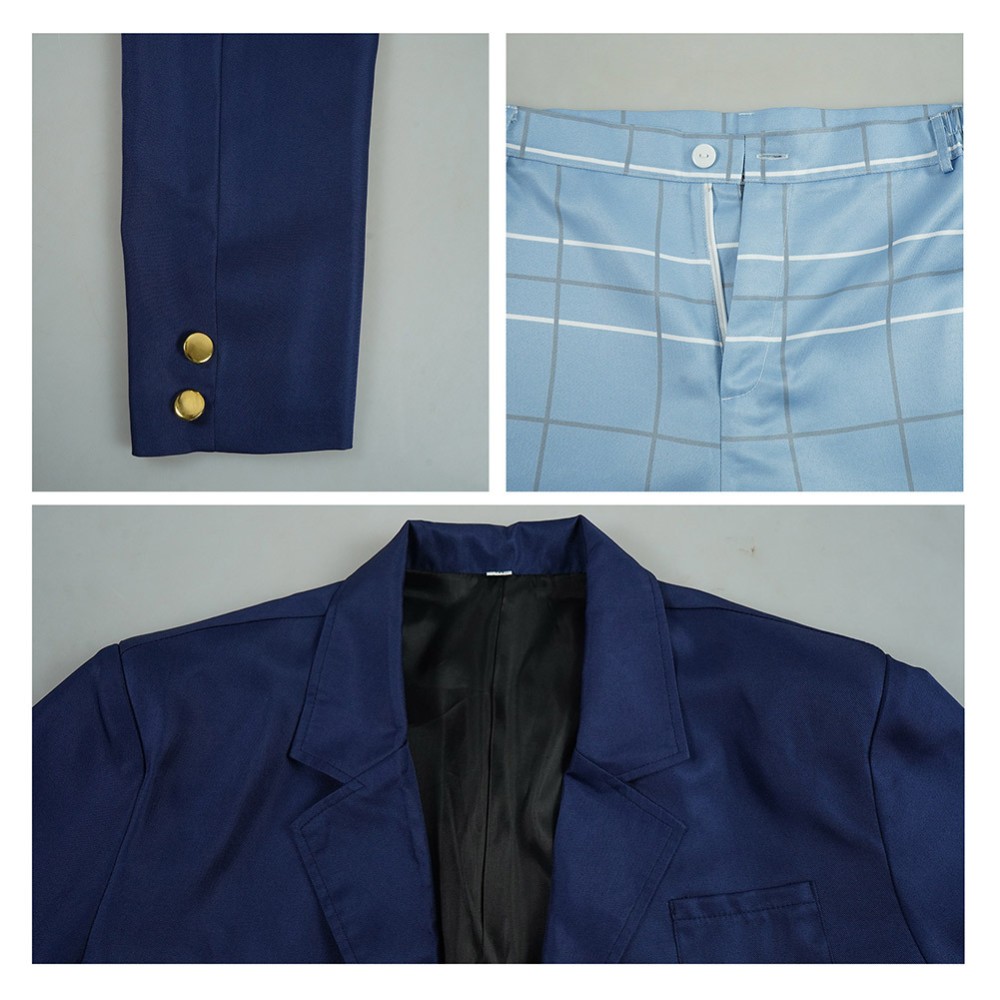 Mon Costume de Cosplay de Gojo Wakana en Uniforme Scolaire pour la Fête DK, Déguisement d'Halloween et de Carnaval