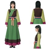 Version film Maomao Femme Costume Cosplay Vert Tenue Halloween Carnaval