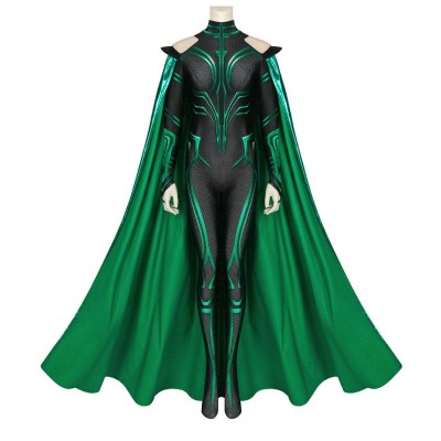 Thor : Ragnarok Hela Festival Costume de Cosplay de Noël Fête D'Halloween Tenue de Carnaval