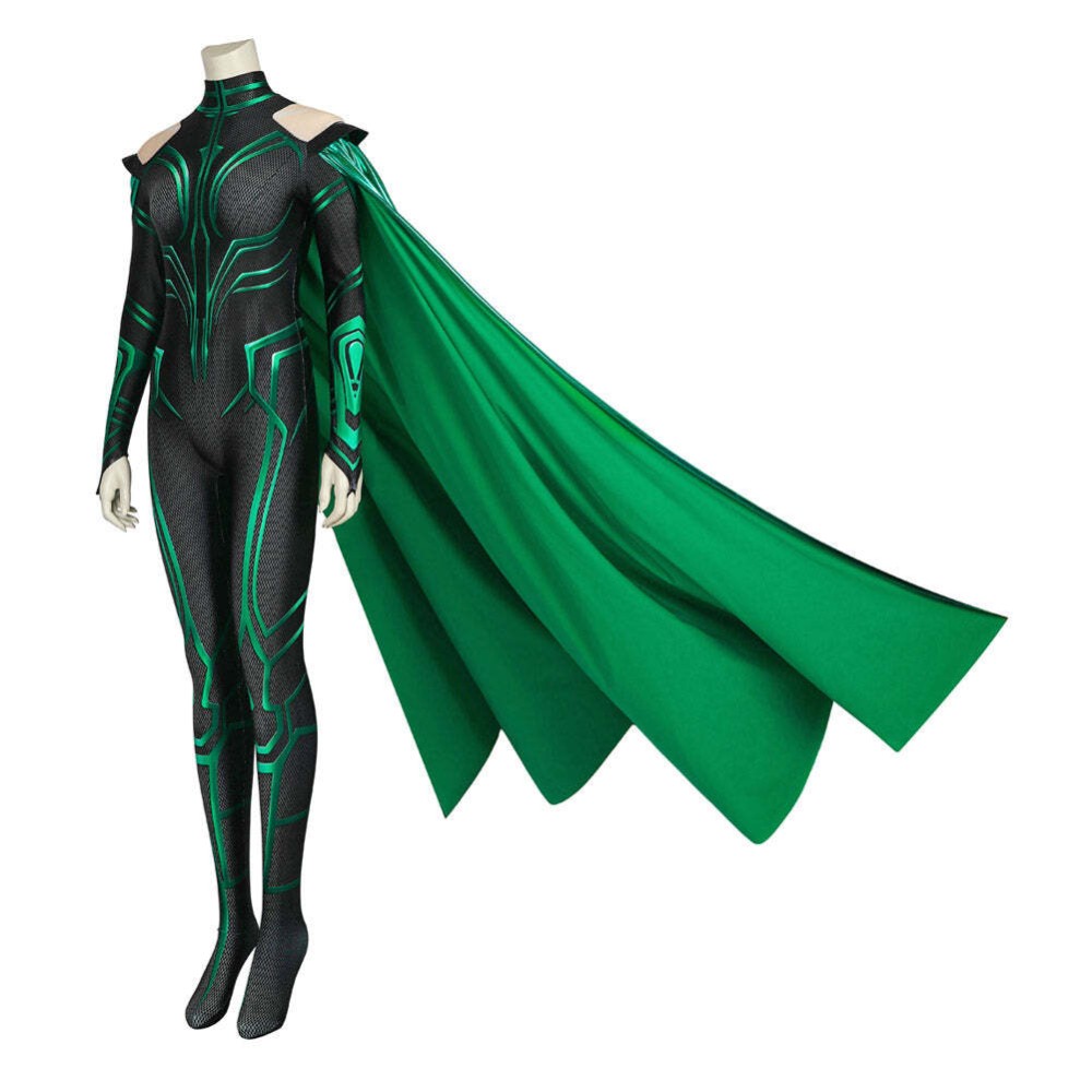 Thor : Ragnarok Hela Festival Costume de Cosplay de Noël Fête D'Halloween Tenue de Carnaval