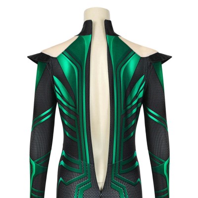 Thor : Ragnarok Hela Festival Costume de Cosplay de Noël Fête D'Halloween Tenue de Carnaval
