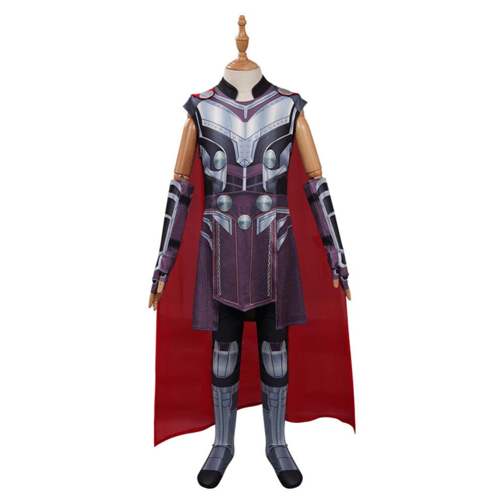 Thor: Love and Thunder Kids Set Festival Party Cosplay Costume Halloween Carnival Outfit