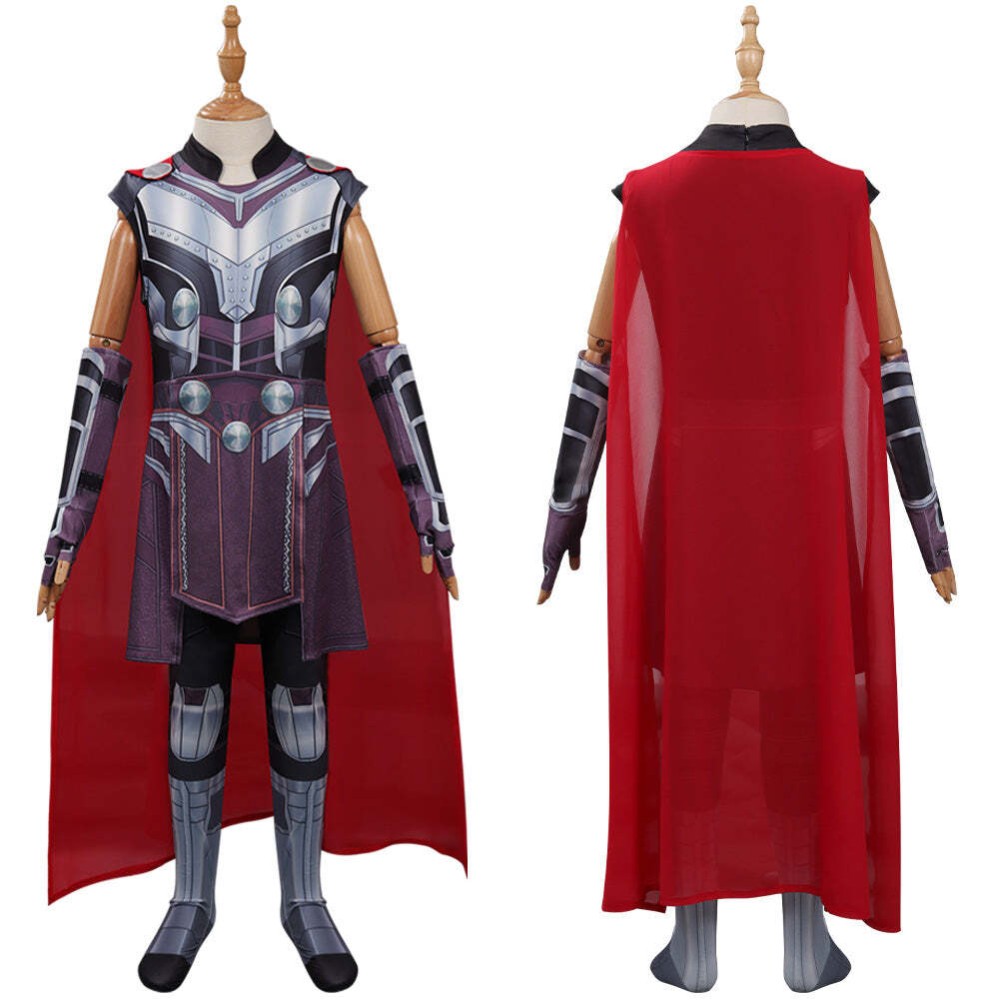Thor: Love and Thunder Kids Set Festival Party Cosplay Costume Halloween Carnival Outfit