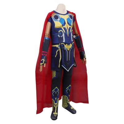 Thor : Costume de cosplay pour enfants de la fête du festival Love and Thunder, tenue de carnaval d'Halloween