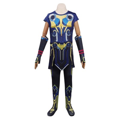 Thor : Costume de cosplay pour enfants de la fête du festival Love and Thunder, tenue de carnaval d'Halloween