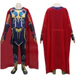 Thor : Costume de cosplay pour enfants de la fête du festival Love and Thunder, tenue de carnaval d'Halloween